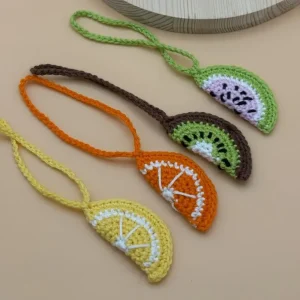 tranches de fruit crochet amigurumi